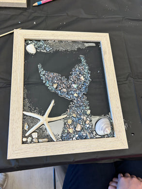 Resin Seascape Workshop at Riverview April 27th at 2pm