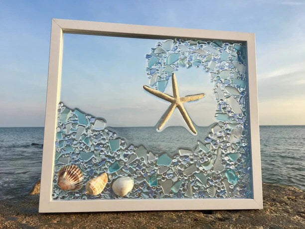 Mother’s Day Seascape Resin Workshop May 11th at 4pm
