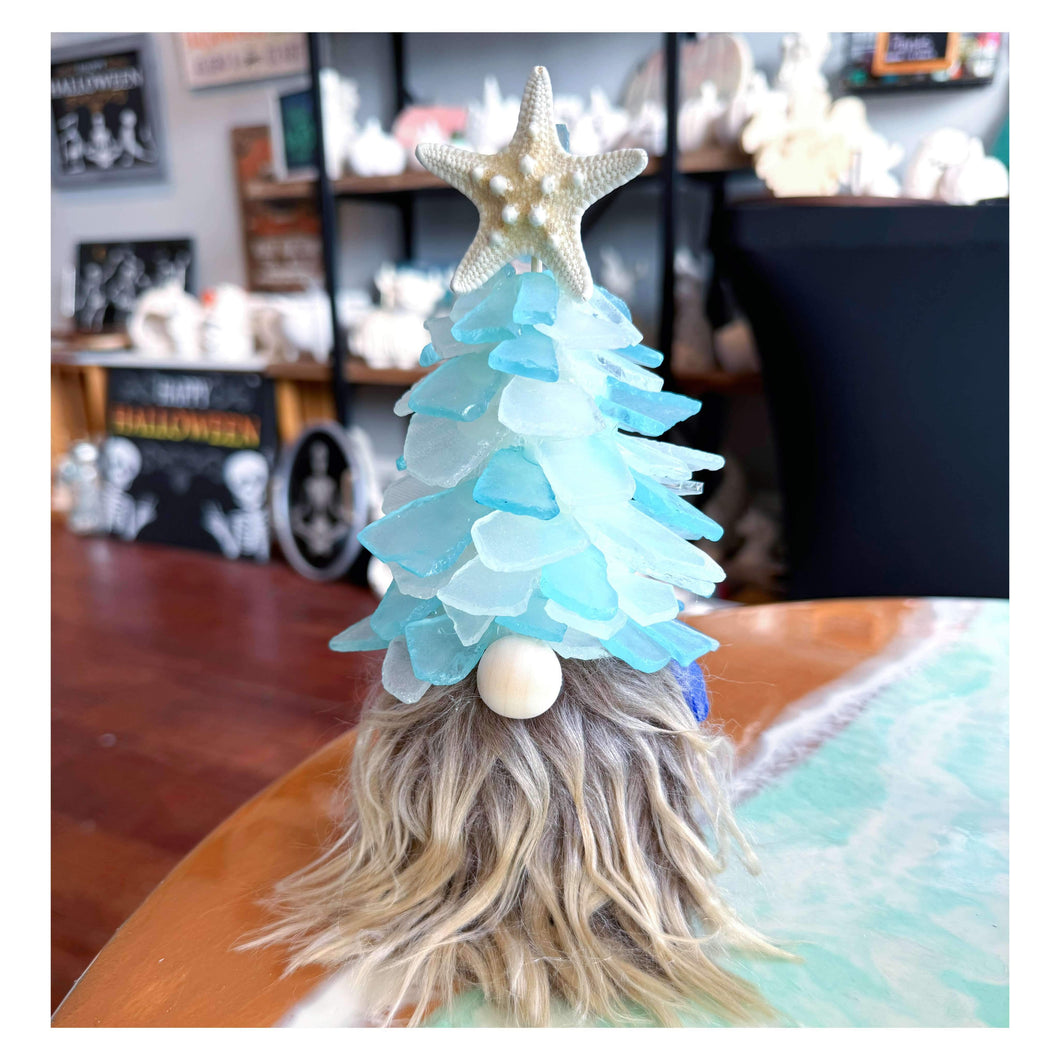 Sea Glass Gnome Tree Workshop 11/30 at 4pm