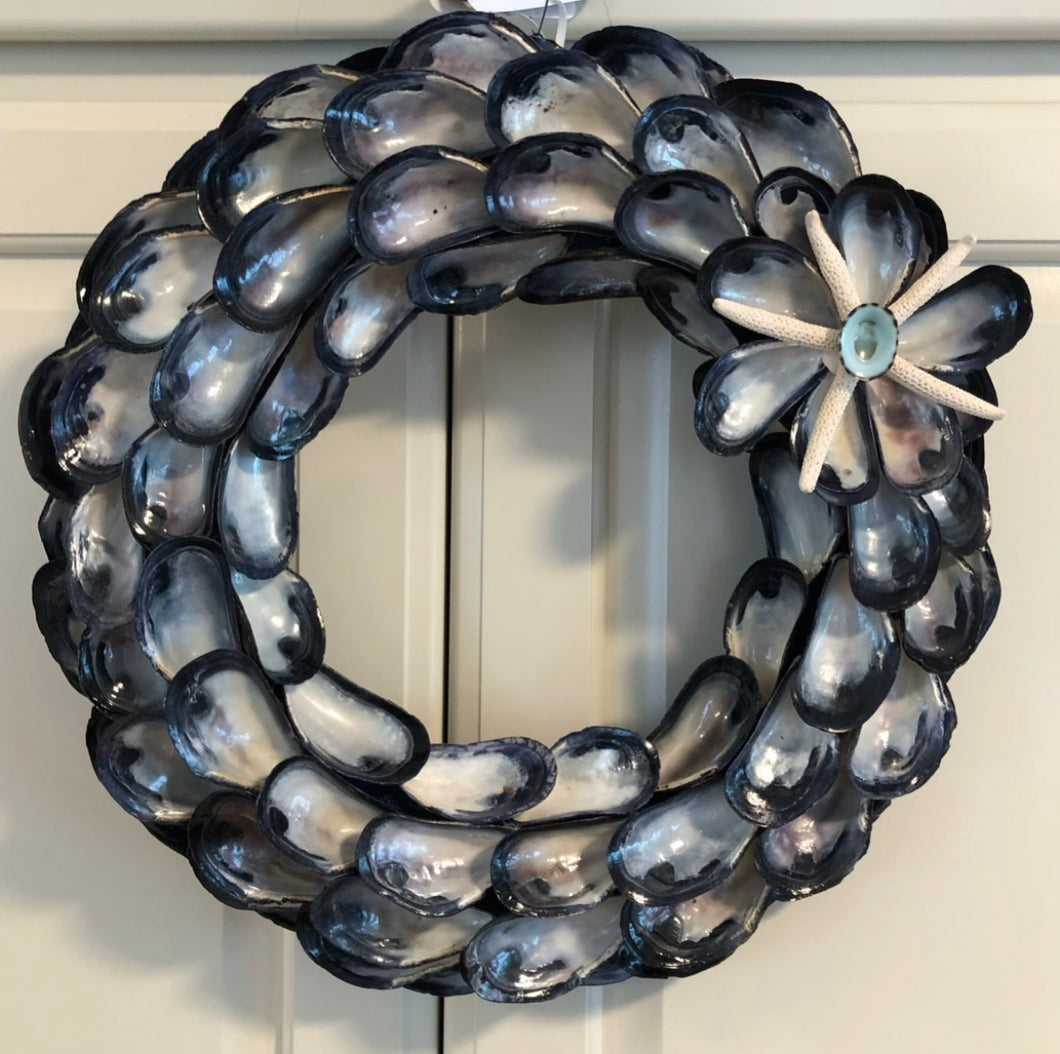 Mussel Shell Wreath September 20th at 11am