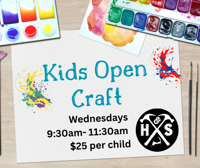 Kids Open Craft Wednesdays