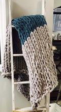 Cozy Knit Throw Blanket Workshop October 22nd at 5pm