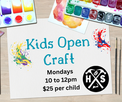 Kids Open Craft Mondays