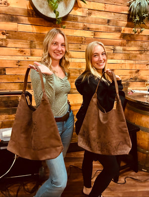 Boho Bag Burning Workshop October 19th at 4pm