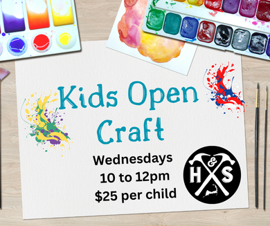 Kids Open Craft Wednesdays