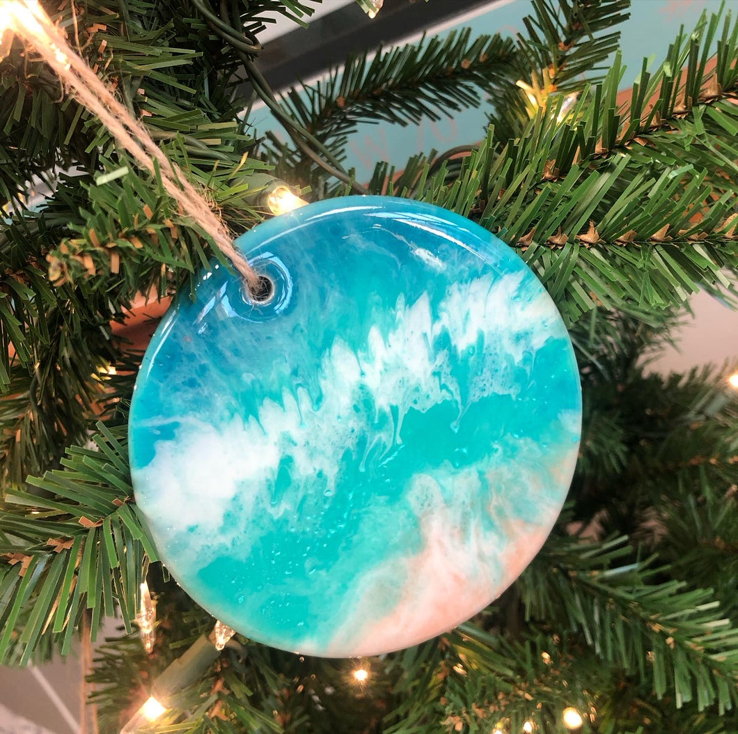 Resin Ornament Workshop December 11th at 6pm