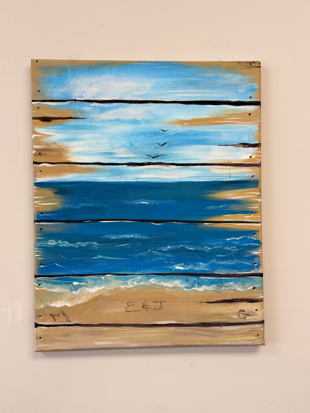 Coastal Paint & Sip with Julie June 25th at 6pm