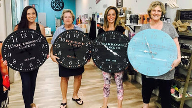 Friday April 16th  6pm Clock Workshop