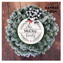 Wreath Door Hanger Workshop November 13th at 6pm